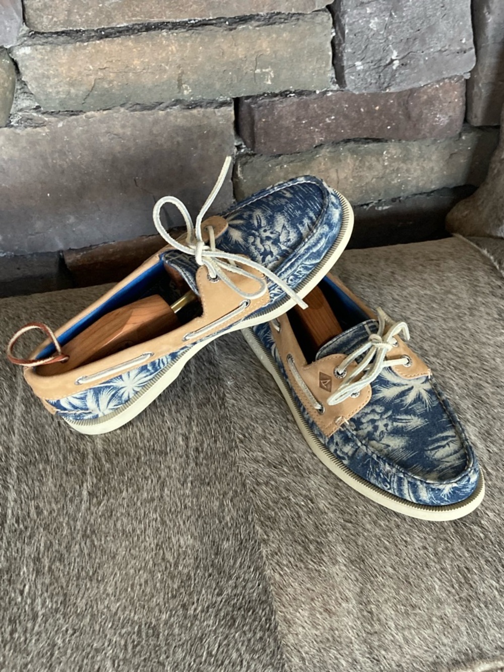 Sperry Tropical Top Sider Boat Shoe Palm Island Vacation